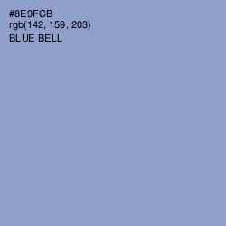 #8E9FCB - Blue Bell Color Image